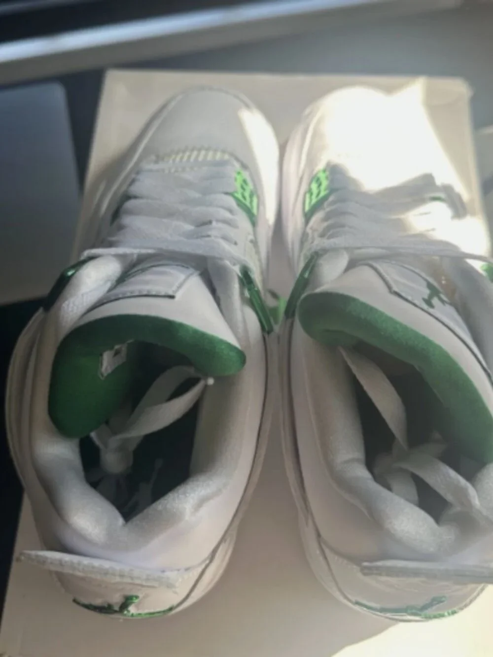 Jordan 4 Retro Metallic Green Men’s Sneaker